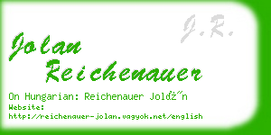 jolan reichenauer business card